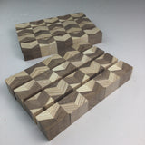 Hardwood Pen Turning Blanks Set Of 8 Walnut and Ash Woodworking Craft Supplies