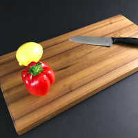 Large Walnut Wood Cutting Board  - Thick Walnut Charcuterie Board - Hardwood Butcher Block - Kitchen Serveware - Gift for Cook - Made in USA