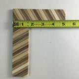 Wood Knife Scale Handle Blank for Knife Makers - 2 Pieces Walnut Oak Maple Arts and Crafts Supply (1.5”x5”x1/4”)