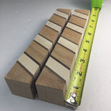 2 Hardwood Blanks For Wood Turning and Carving (1.25”W 1.25”T 8”Long) Oak Maple Walnut Arts and Crafts Supplies Laminated Blank