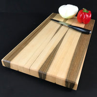 Large Wood Charcuterie Board -Large Hardwood Serving Board - Maple Butcher Block - Handmade Gift - Proudly Made in the USA! Kitchen Decor