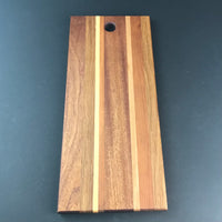 Small Charcuterie Board - Solid Cherry Oak Maple Mahogany Cutting Board - Gift For Cook - Hardwood - Food Prep  - Unique Chopping Block