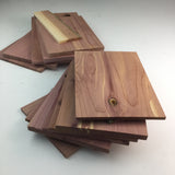 Thin Cedar Wood Scraps for Arts and Crafts Woodworking Supplies Lot A2