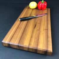 Large Walnut Wood Cutting Board  - Thick Walnut Charcuterie Board - Hardwood Butcher Block - Kitchen Serveware - Gift for Cook - Made in USA