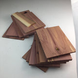 Thin Cedar Wood Scraps for Arts and Crafts Woodworking Supplies Lot A2