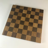 Regulation Size 18 Inch Chess Board made of Oak and Walnut Woods - Solid Handcrafted Gift For Any Chess Lover - Custom Orders Welcome