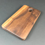 Small Walnut Charcuterie Board - Solid Walnut Wood Cutting Board - Gift For Cook - Hardwood - Food Prep  - Unique Chopping Block