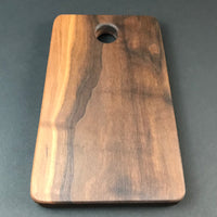 Small Walnut Charcuterie Board - Solid Walnut Wood Cutting Board - Gift For Cook - Hardwood - Food Prep  - Unique Chopping Block
