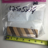 Wood Knife Handle Scale Blanks - Walnut and Cherry Wood - Arts and Crafts Supplies