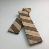 Wood Knife Handle Scale Blanks - Walnut and Cherry Wood - Arts and Crafts Supplies