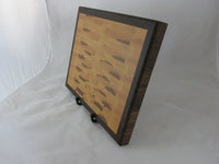 Large end grain cutting board. great gift idea. thick handmade maple and walnut cutting board. kitchen ideas. home decorating